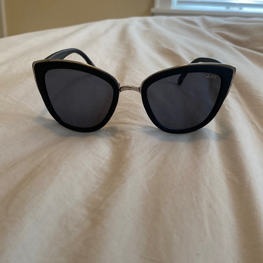 Quay oversized cat eye sunglasses